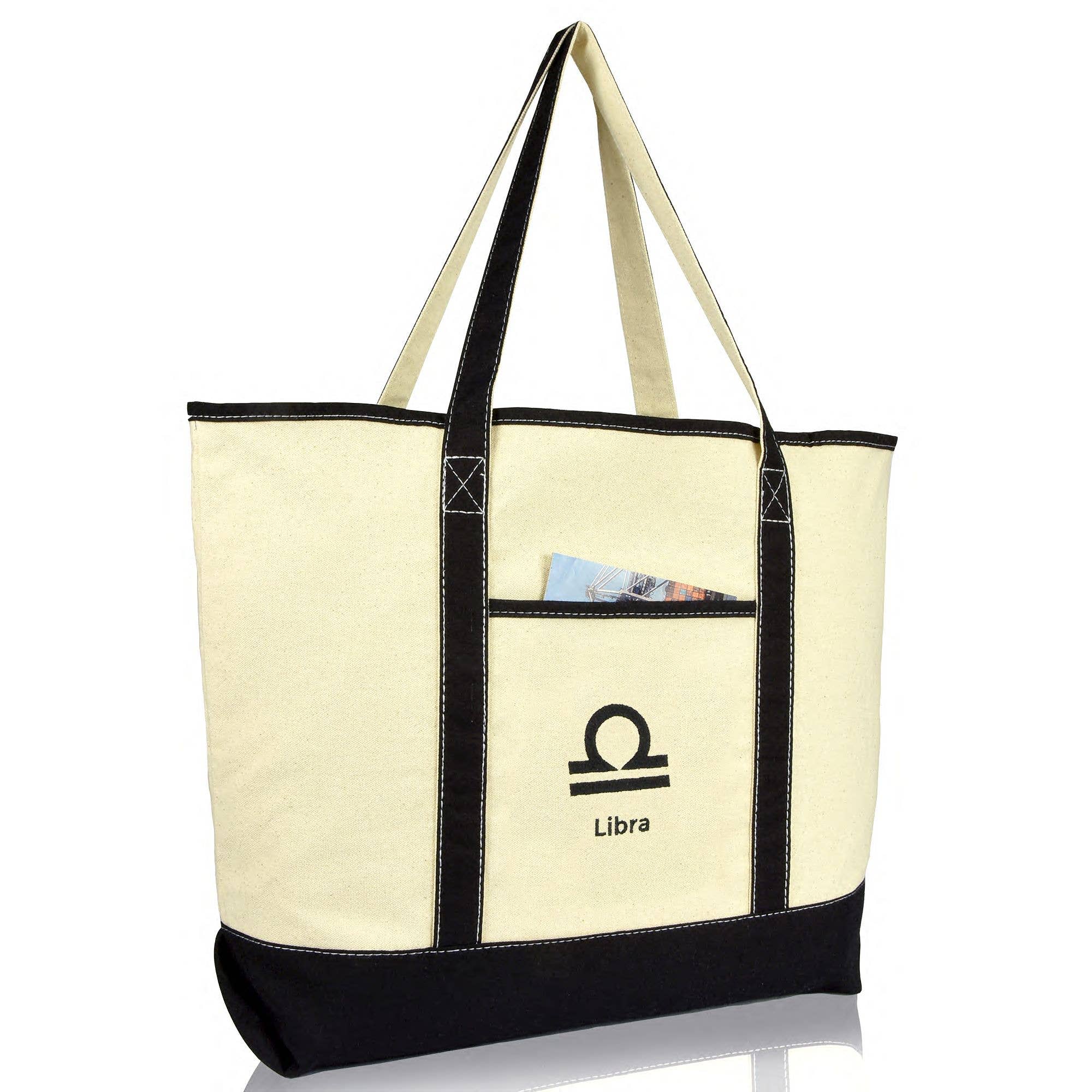 Dalix - Wholesale Tote Bag - Women's - DALIX Zodiac Sign Tote Bag  Horoscope Astrology40