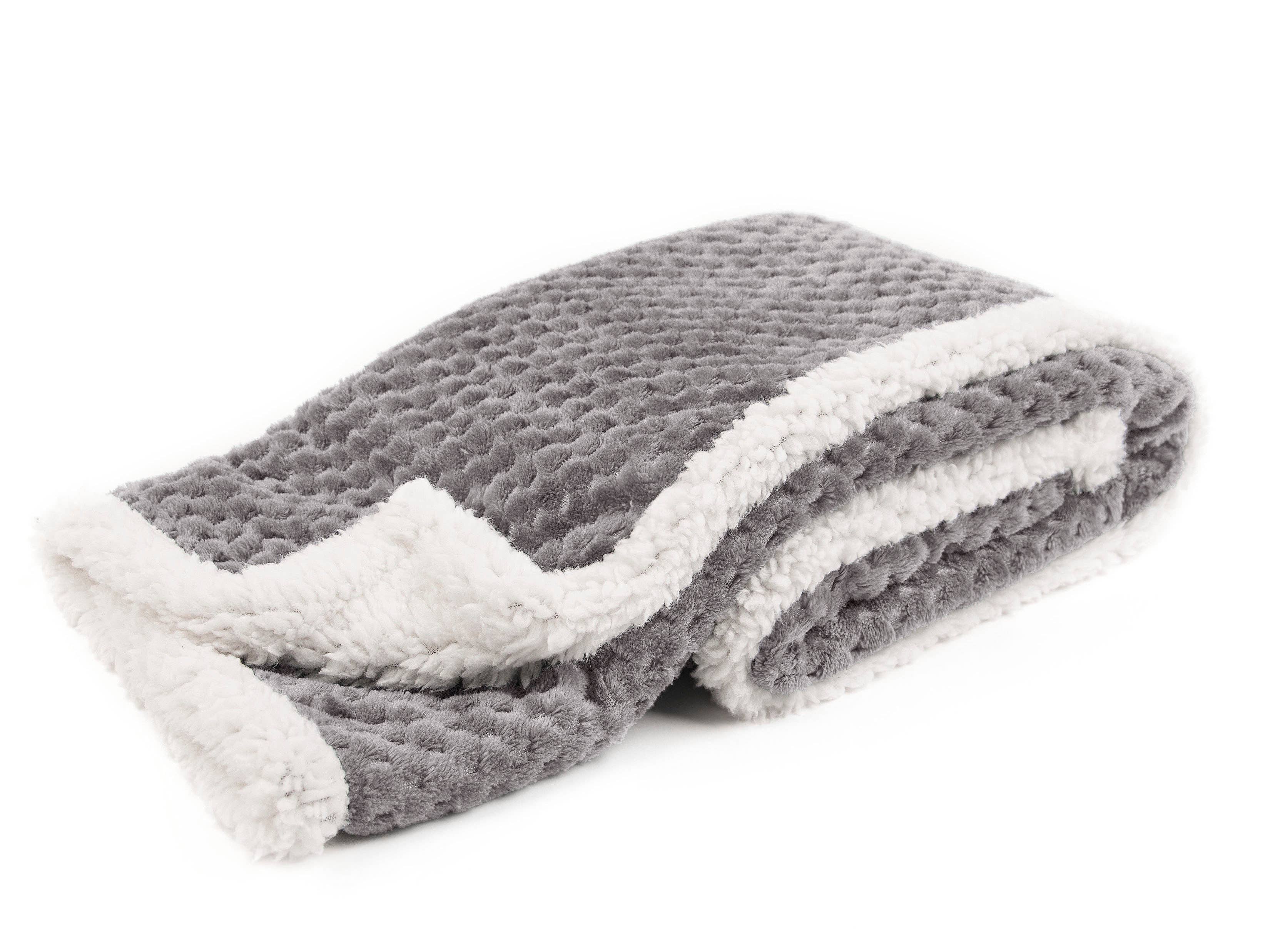 Tadpoles | Baby + Kids | Home + Play - Wholesale Bedding Blanket - Kids & Baby - Popcorn & Sherpa Baby Blanket, Cream/Navy/Grey8