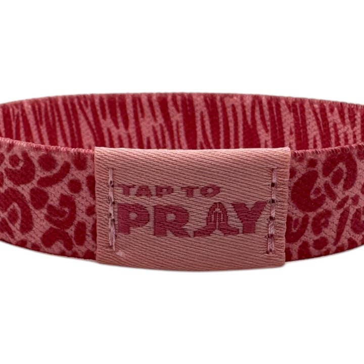 Versible - Wholesale Wristband - Tap To Prayâ„¢ Wristbands - Safari Rose