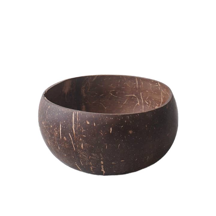 OMA - Eclectic Home - Wholesale Serve Bowl - Set Of 4 Coconut Bowls Natural Organic Serving Buddha Bowls1