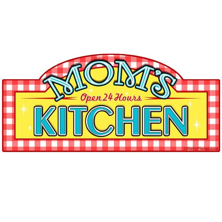 Mødre Køkken Marquee Sticker for engroshandel hos RetroPlanet