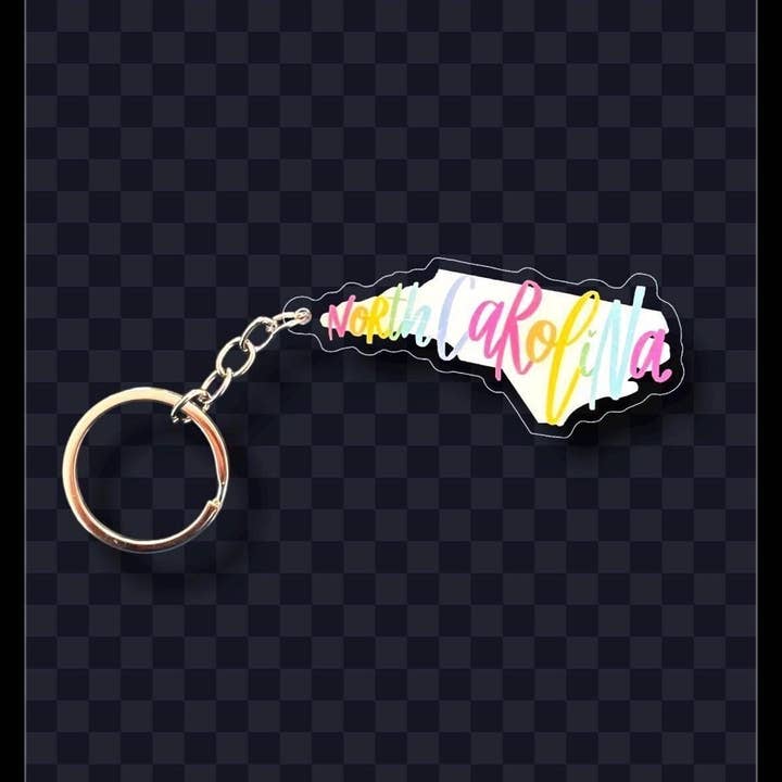 Positively North Carolina - Wholesale Keychain - Women's - NC Whimsical Bag Charms & Travel Keychains for Women6