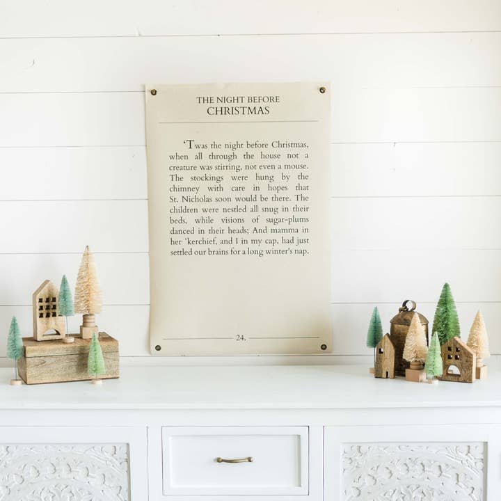 Joyfully Said - Wholesale Banner - Twas the Night Before Christmas | Canvas Banner1