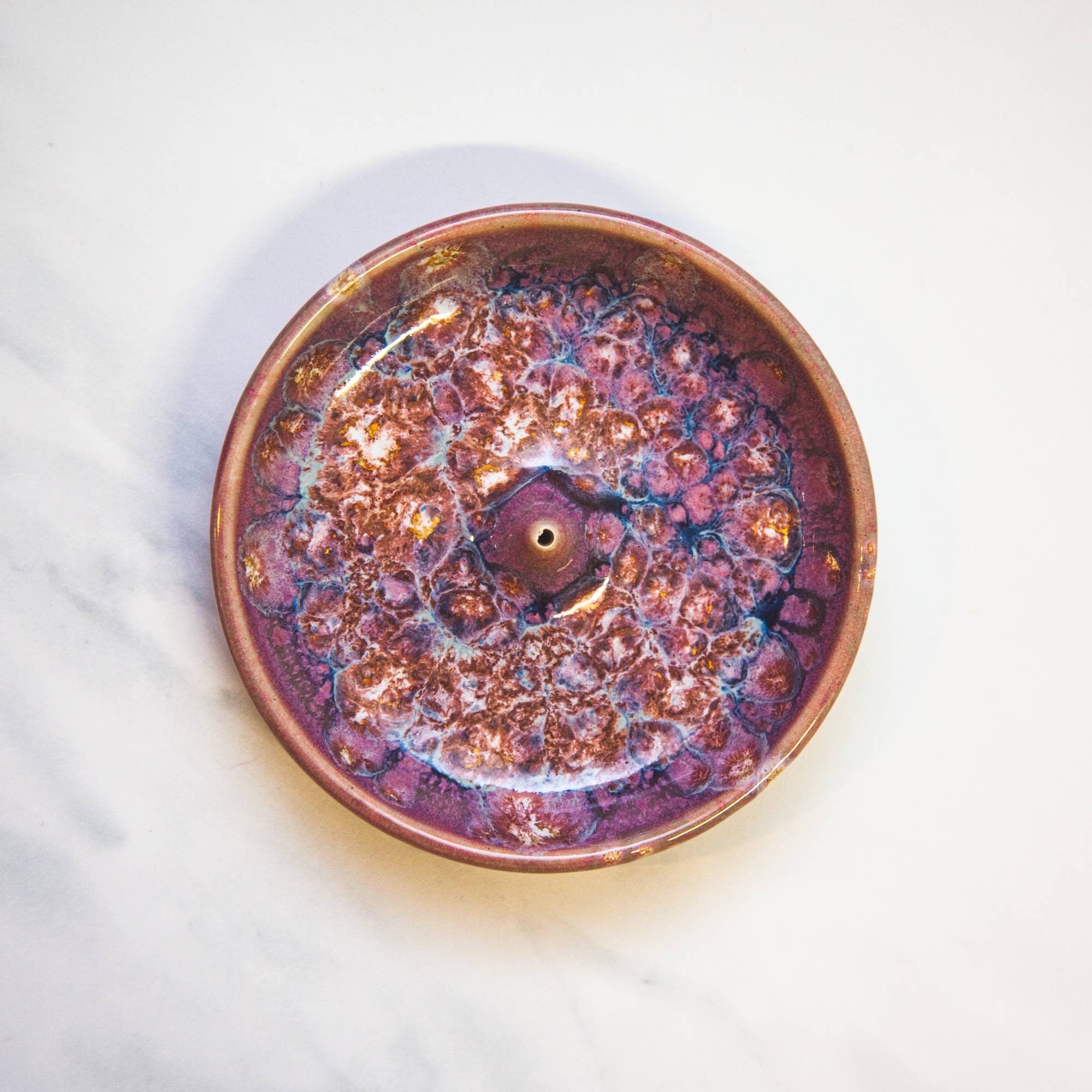 Melike Carr - Vente Plateaux à bijoux - Plats à anneaux en céramique, glaçures cristallines12