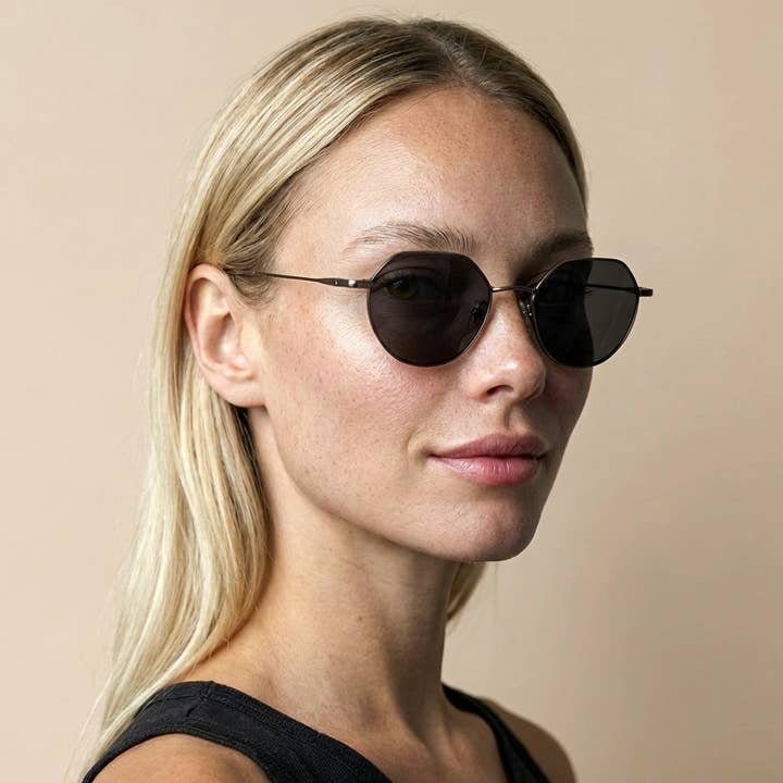 Chiltern Sunglasses 100% UV Protected Lenses - Chrome for wholesale by Greenwich Social Club