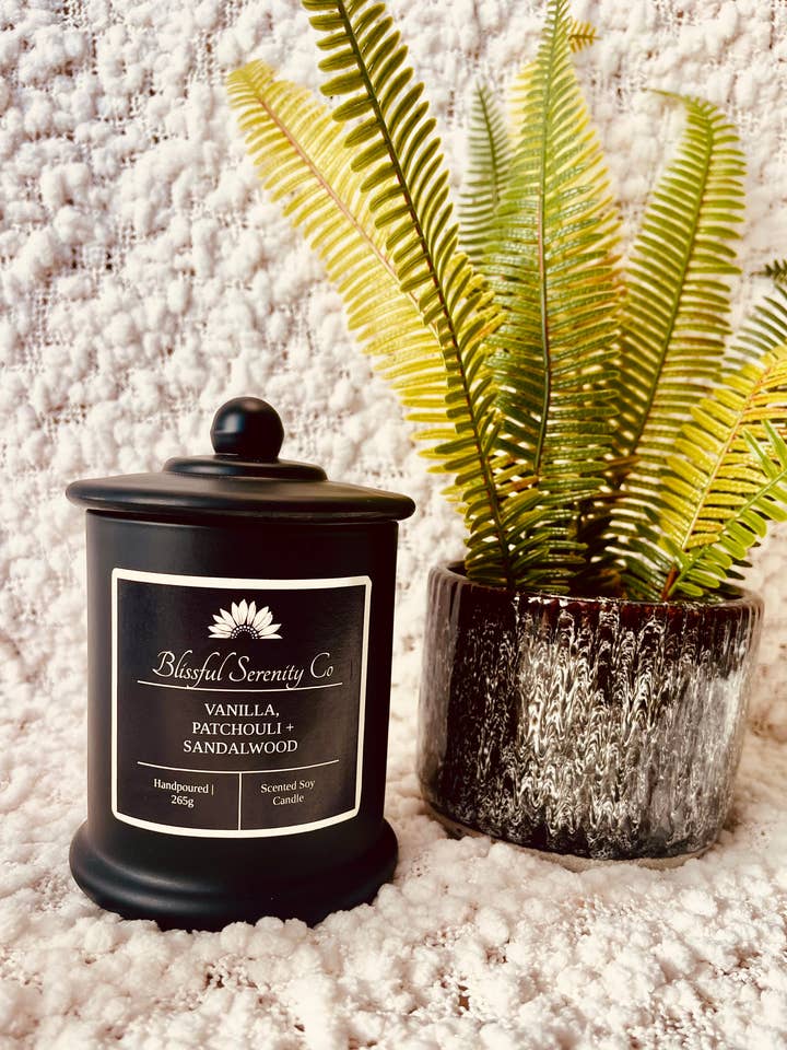 Vanilla, Patchouli & Sandalwood for wholesale by Blissful Serenity Co