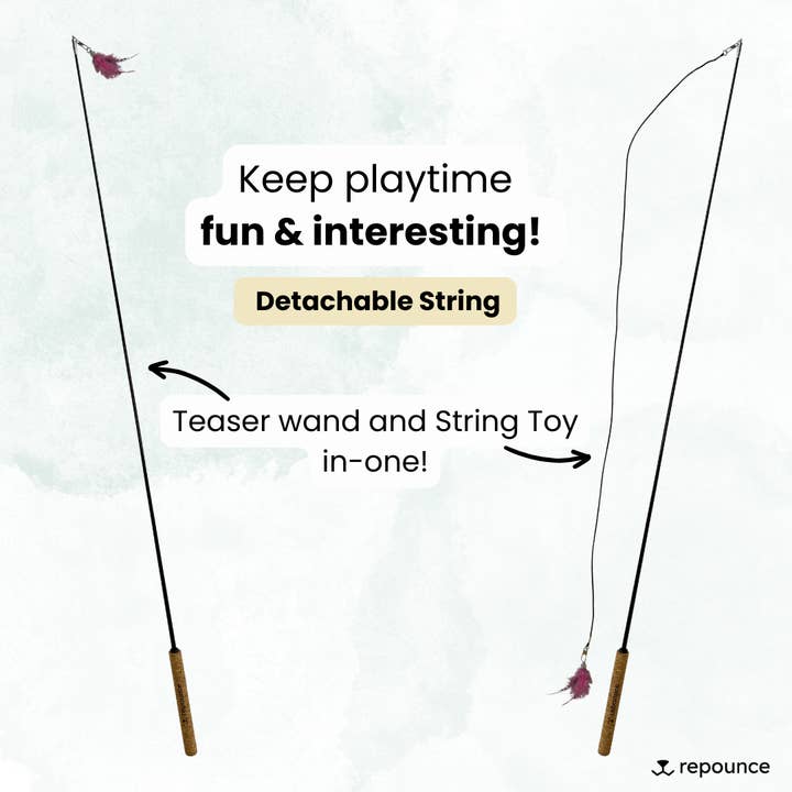 Repounce - Wholesale Pet Toy - Cat - Forever Stick™ - The Unbreakable Cat Wand6