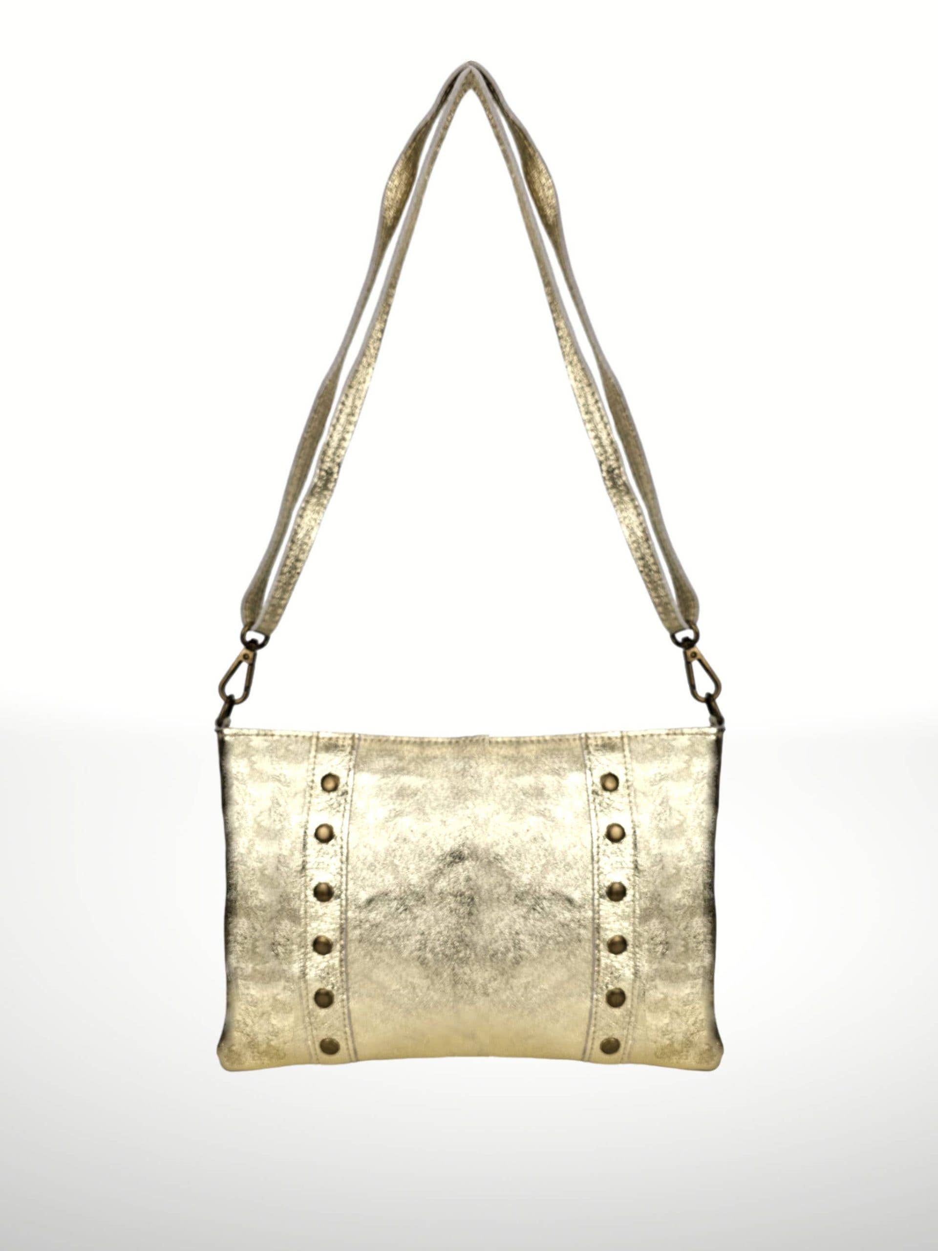 ITALIAN'S LEATHER - Wholesale Schoudertas - Dames - Celia ² schoudertas van suède leer20