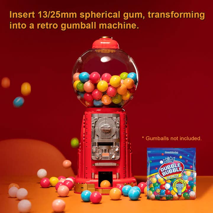 Pantasy/Puremind - Wholesale Building Set - Kids - Retro Gumball Machine