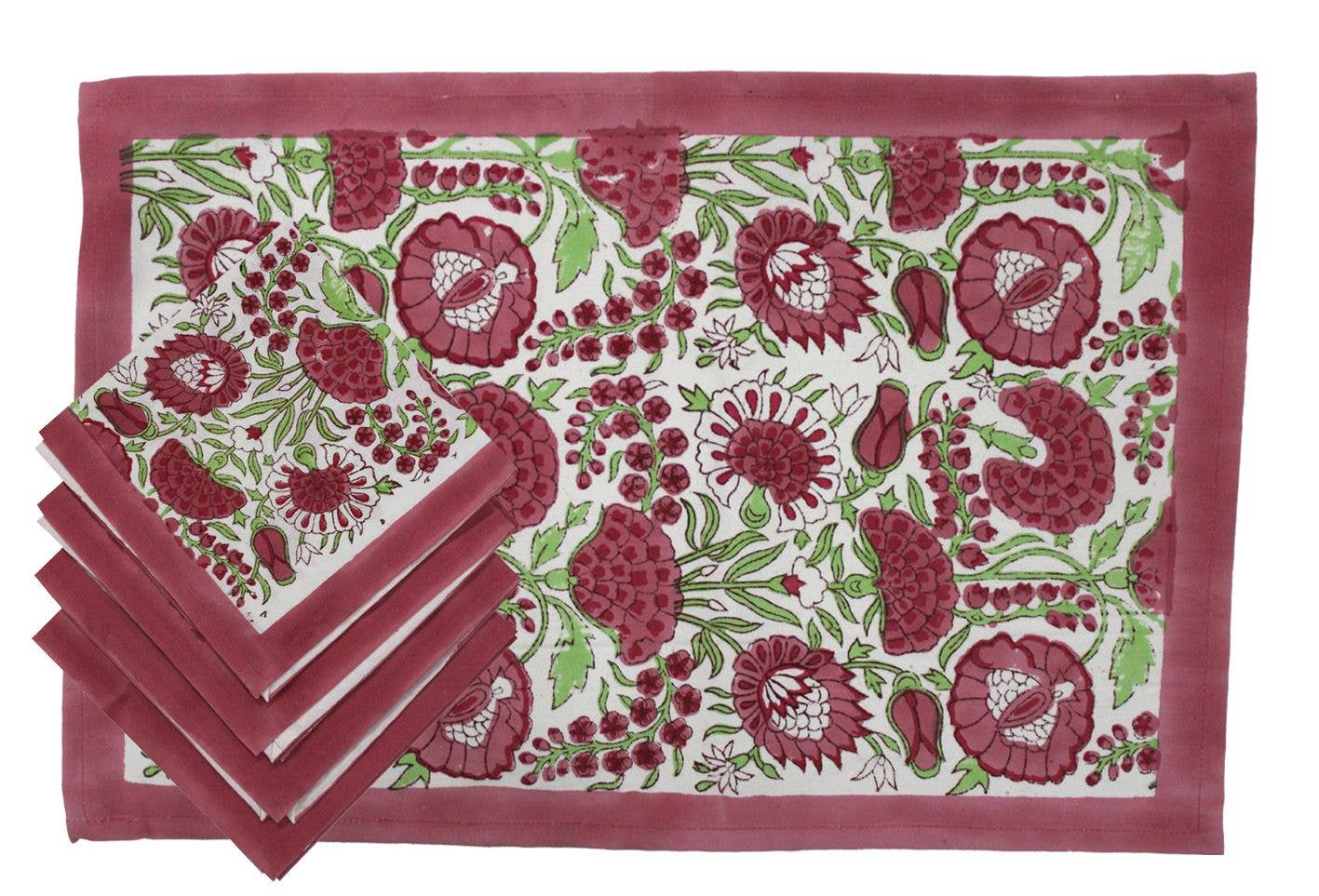 Status Collections – Engroshandel Dækkeserviet – S/4 sorte bomulds dækkeservietter 33x48cm & servietter 40x40cm