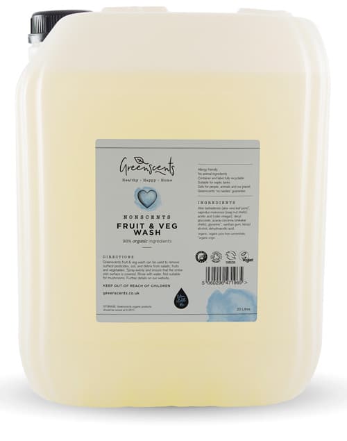 Greenscents Ltd - Wholesale Fruit/Vegetable Soap - Greenscents Organic Fruit & Veggie Wash1