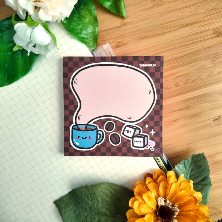 Tiramaesu - Wholesale Sticky Notes - Coffee Time Sticky Notes2