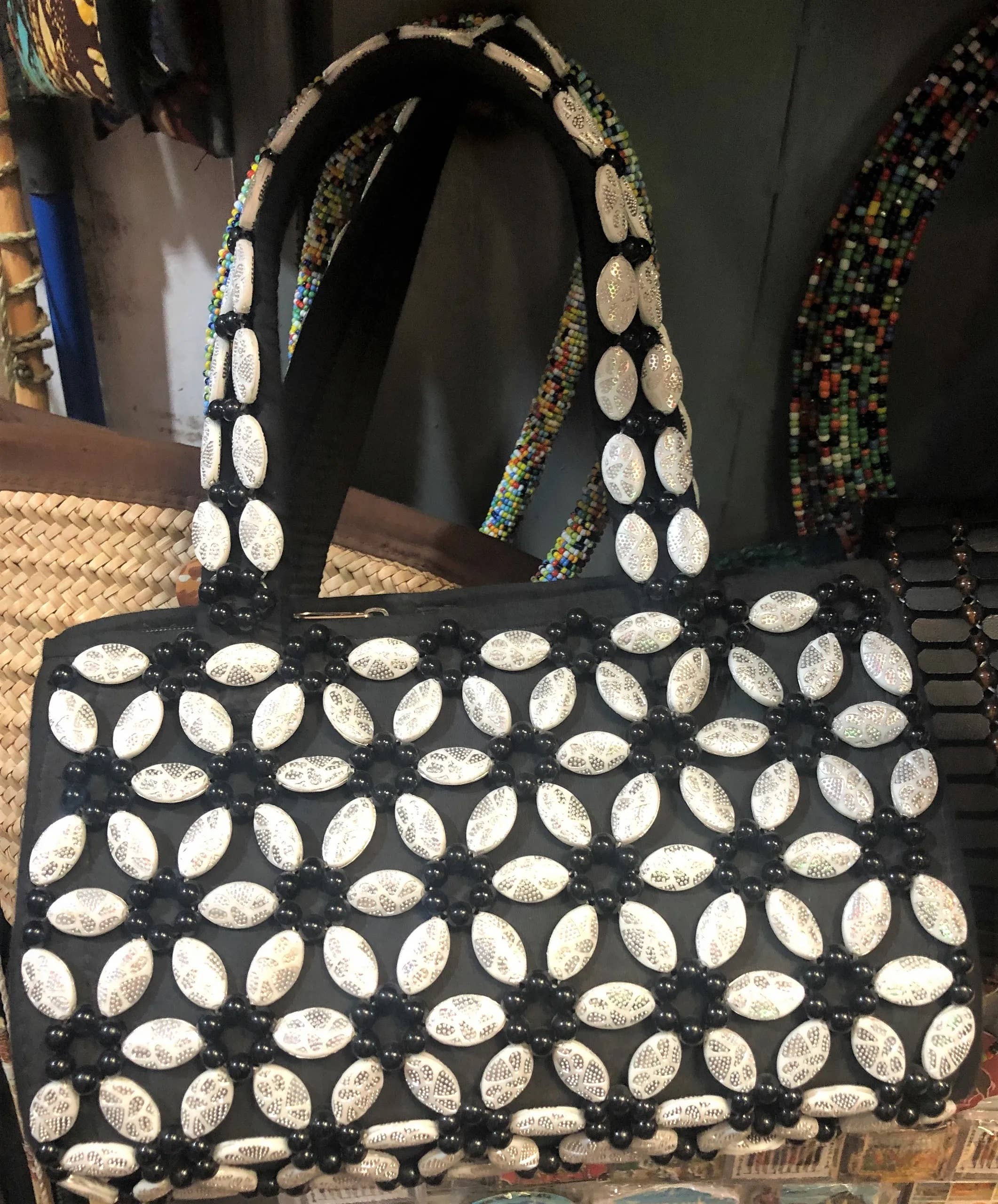 Tanzania Shopper - Wholesale Tote Bag - Women's - Wooden Designer Handbags6