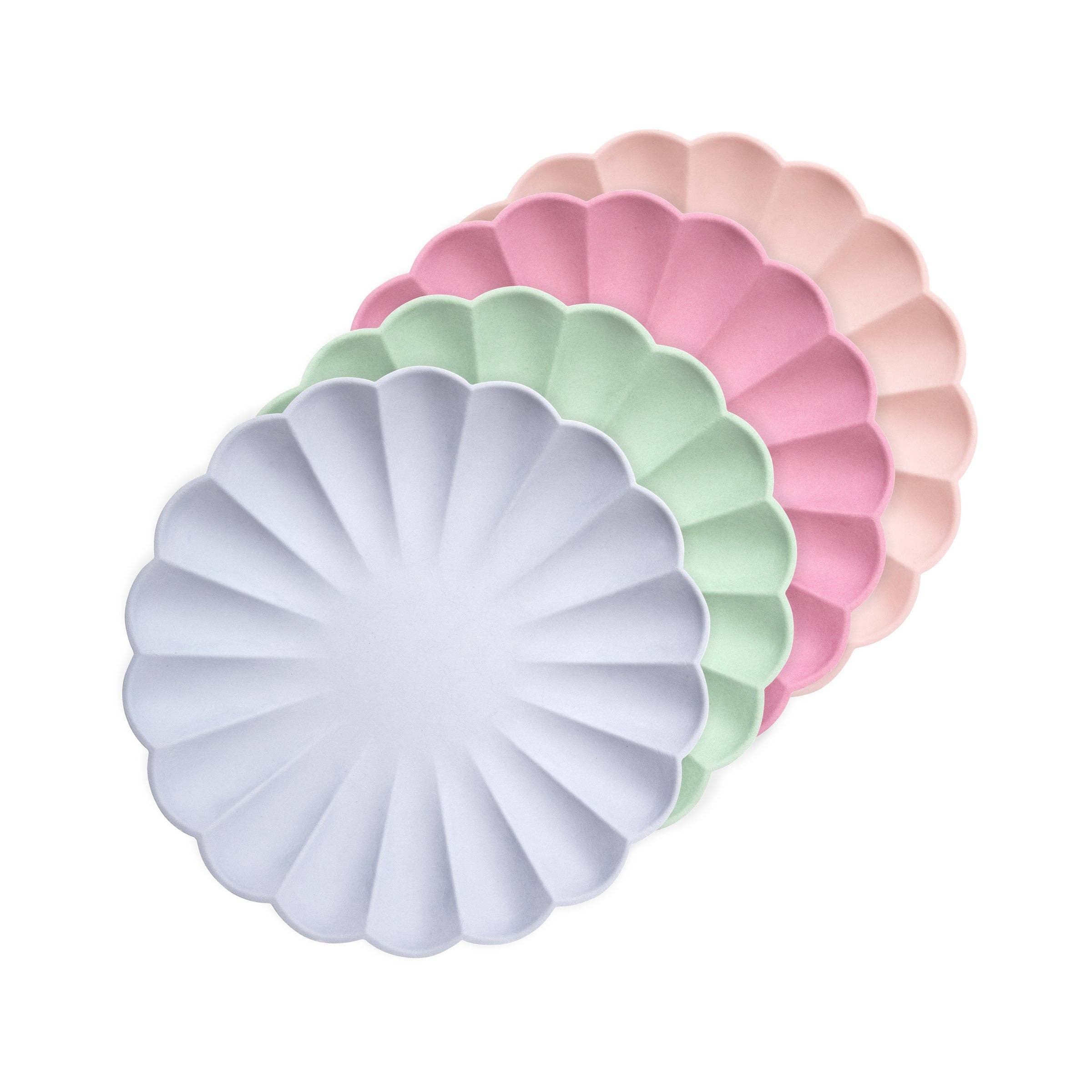 Meri Meri - Wholesale Disposable Plate - Small Multicolour Compostable Plates5