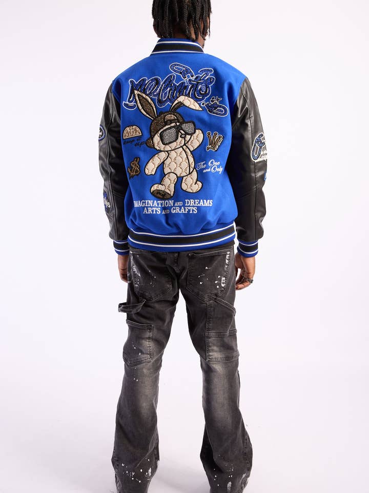 LEFT POINT - Wholesale Varsity/Baseball Jacket - Men's - COLLEGE JACKETS BUNNY12