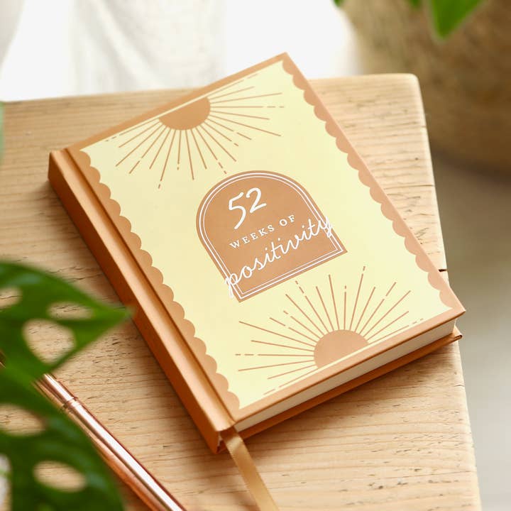 Journal bien-être 52 semaines de positivité pour la vente par Lisa Angel