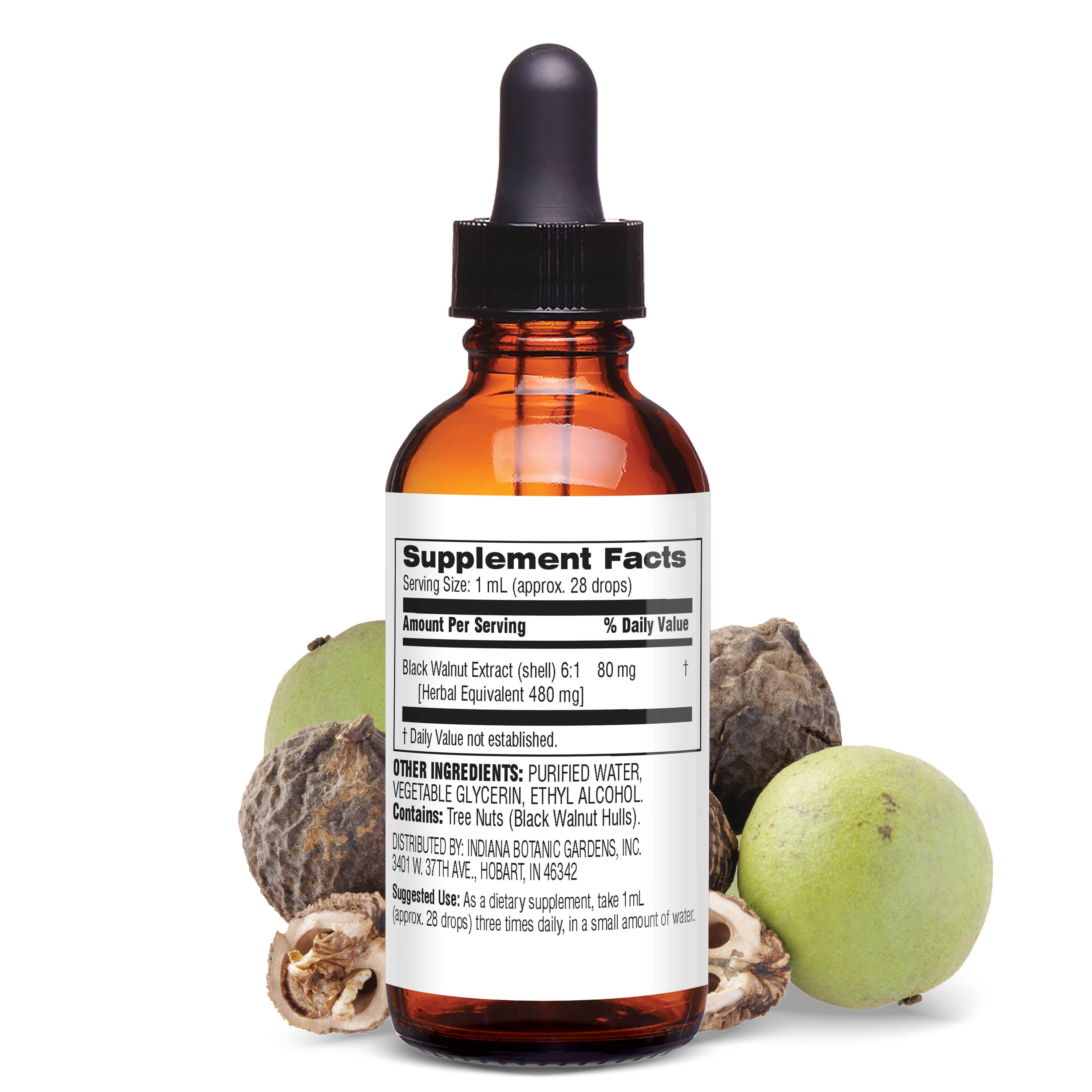 Botanic Choice – Großhandel Ätherisches Öl – Botanic Choice Flüssigextrakt aus schwarzen Walnuss-Grünschalen -1 Unze1