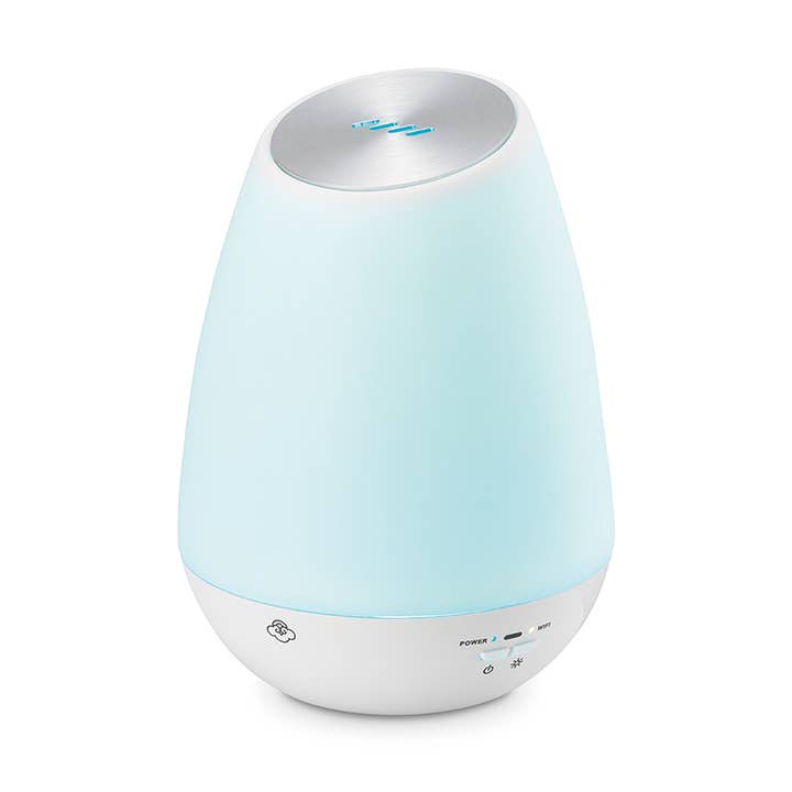 Diffuseur intelligent à ultrasons Muse White pour la vente par SERENE HOUSE