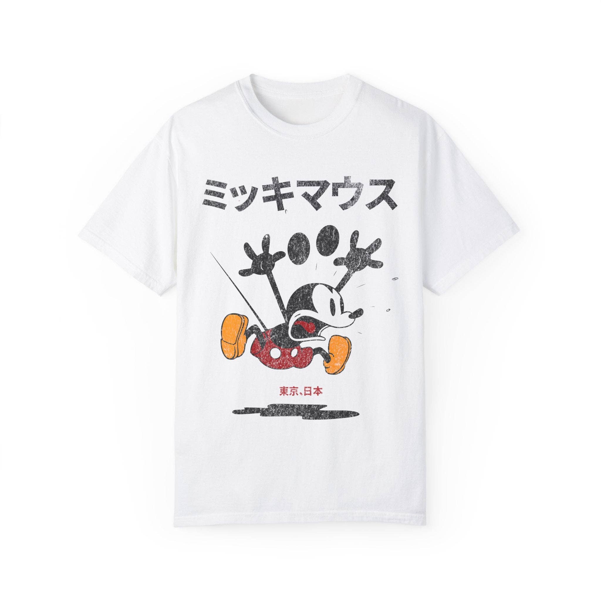 KILLER RETRO – wholesale T-shirts med screentryck – Unisex – Vintage japansk Mad Mouse T-shirt.1