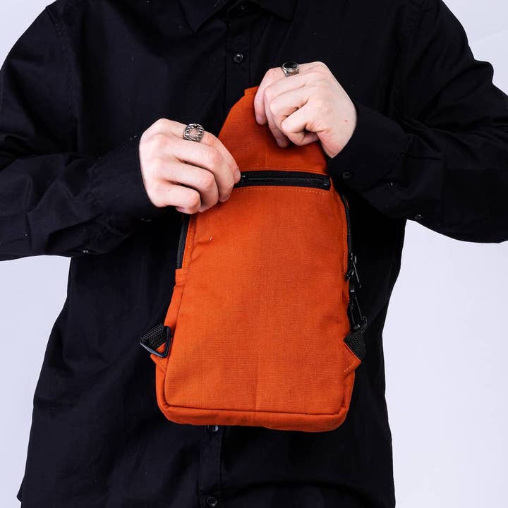 Ecodunia - Wholesale Crossbody Bag - Unisex - Large Canvas Crossbody Sling Bags | Umoja19