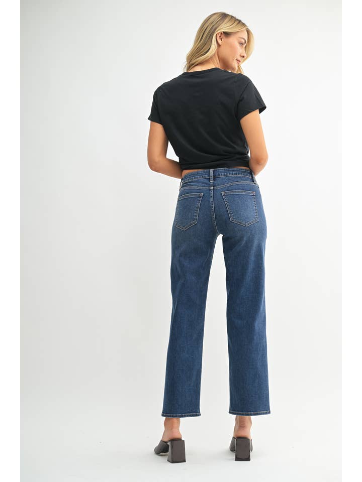 Just USA Jeans - Wholesale Jeans - Women's - JP389 - DK - Utility Pocket Relaxed Jean