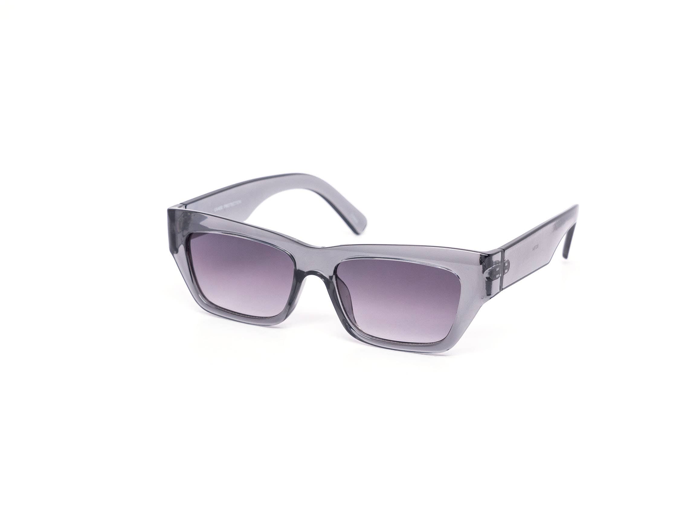 Still Friday - Wholesale Sunglasses - Women's - Modern Retro Chunky Rectangular Sunglasses9