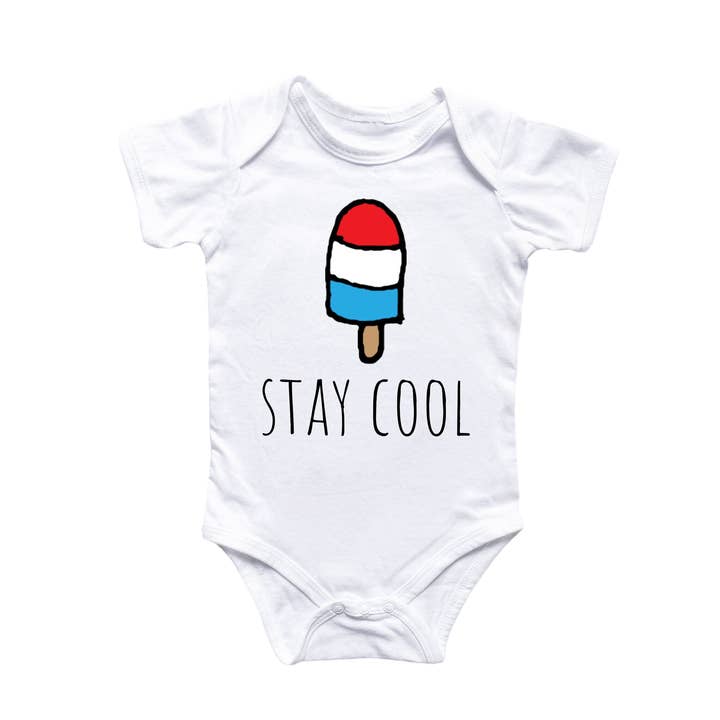 July 4th Patriotic - Baby Boy Girl Clothes Infant Bodysuit Funny Cute Newborn 2 for wholesale by North Fork Forager LLC