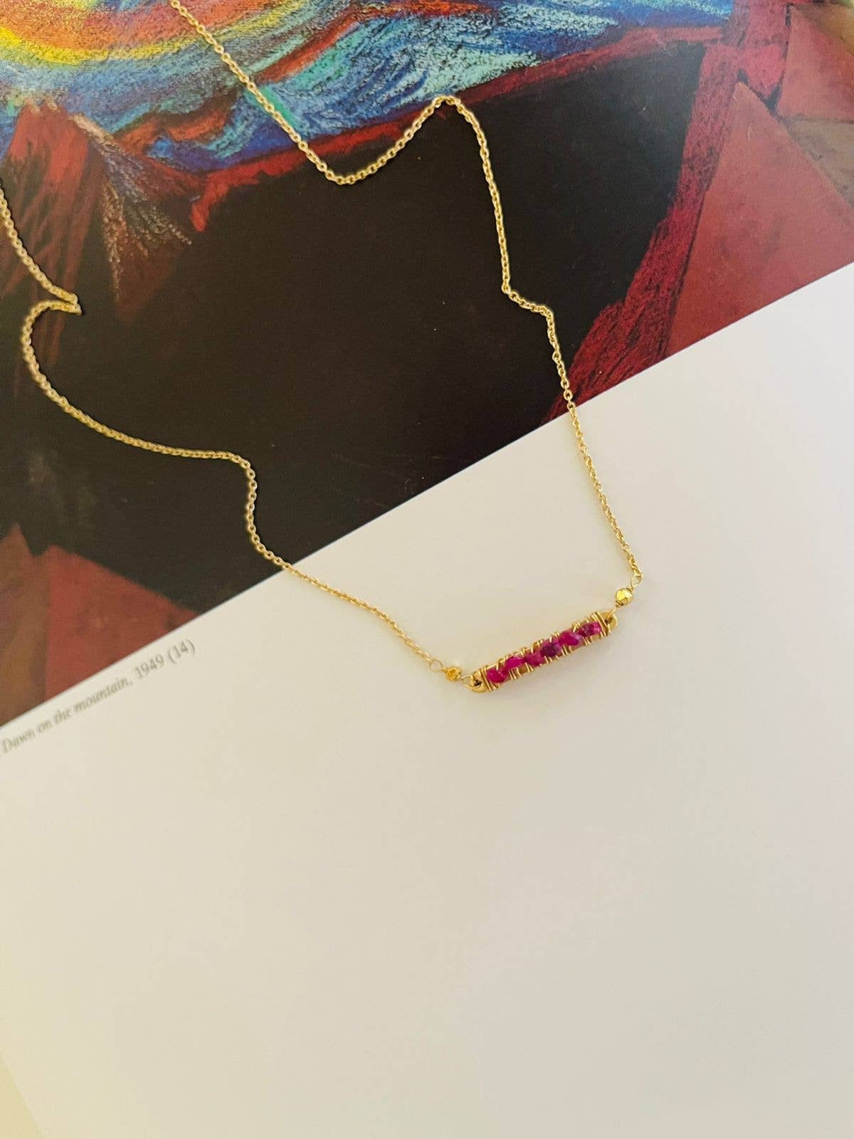 Annahmol - Wholesale Pendant/Charm Necklace - Semi Precious Stone everyday pendant3