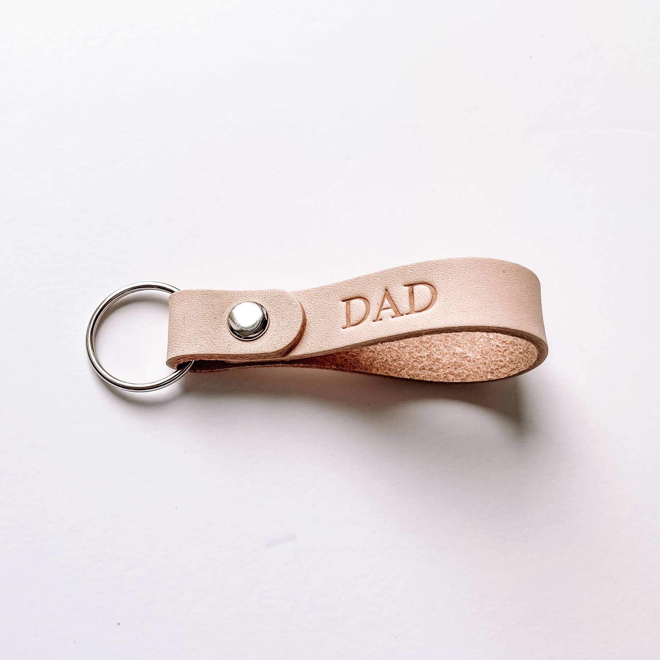 Moccaberry - Wholesale Keychain - Men's - Dad Leather Keychains0