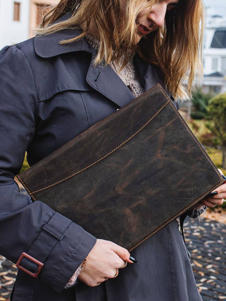 Lone Deer Leather Large Block Note for wholesale by Lone Deer Leather