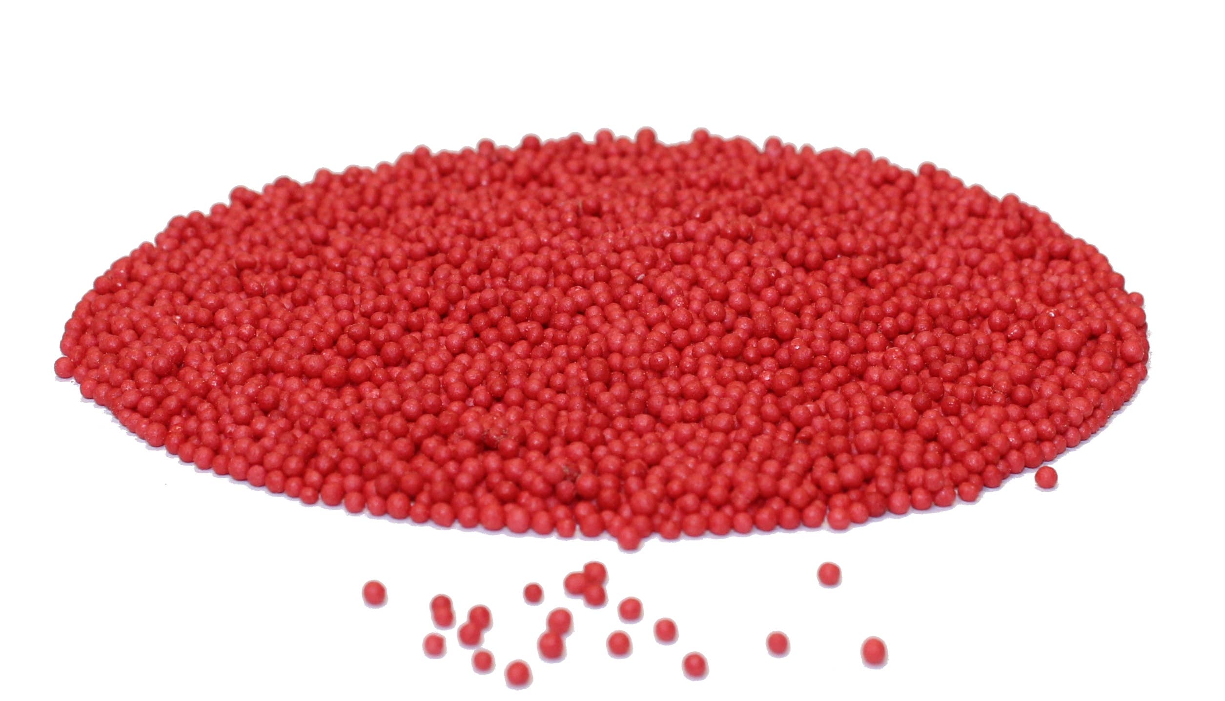 Pepper Creek Farms - Wholesale Sprinkles - Naturally Colored Red Ruby Nonpareils 3.9 Oz.1