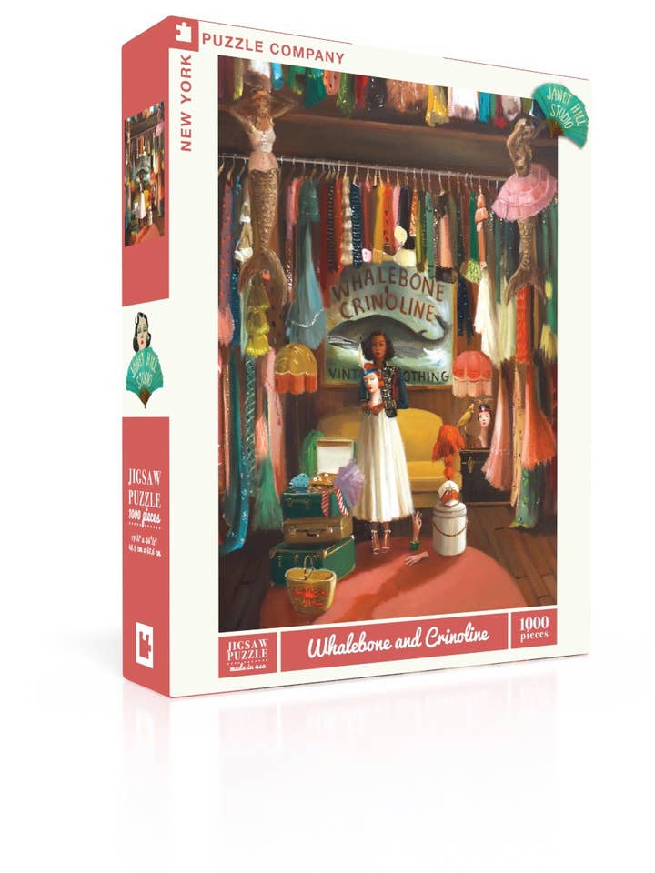 Whalebone and Crinoline - 1000 Piece Jigsaw Puzzle for wholesale by New York Puzzle Company