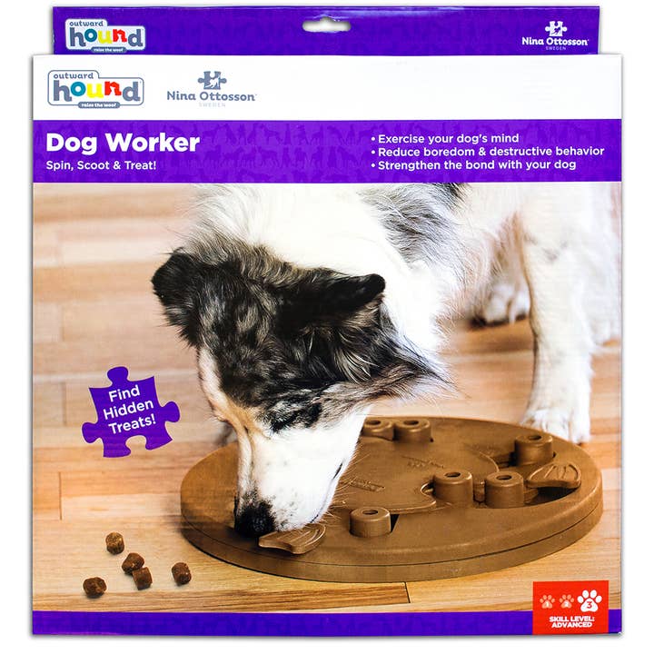 Pet Palette Distribution - Wholesale Pet Toy - Dog - Nina Ottosson Dog Worker Interactive Dog Puzzle Composite5