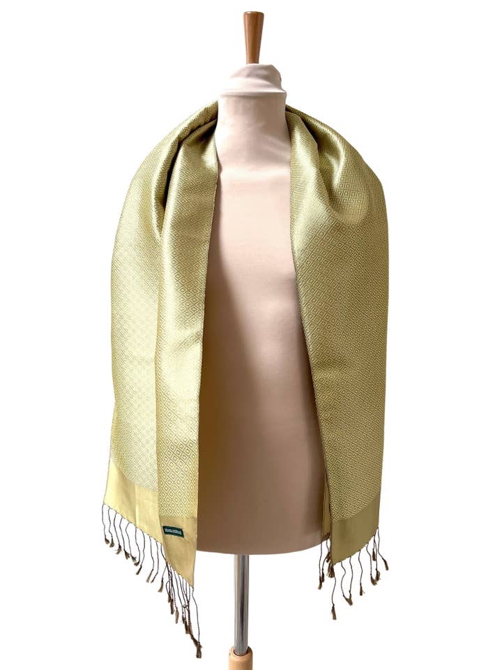 Krama Diamond Guld i sin palmebladæske - Kvinde for engroshandel hos Krama Heritage