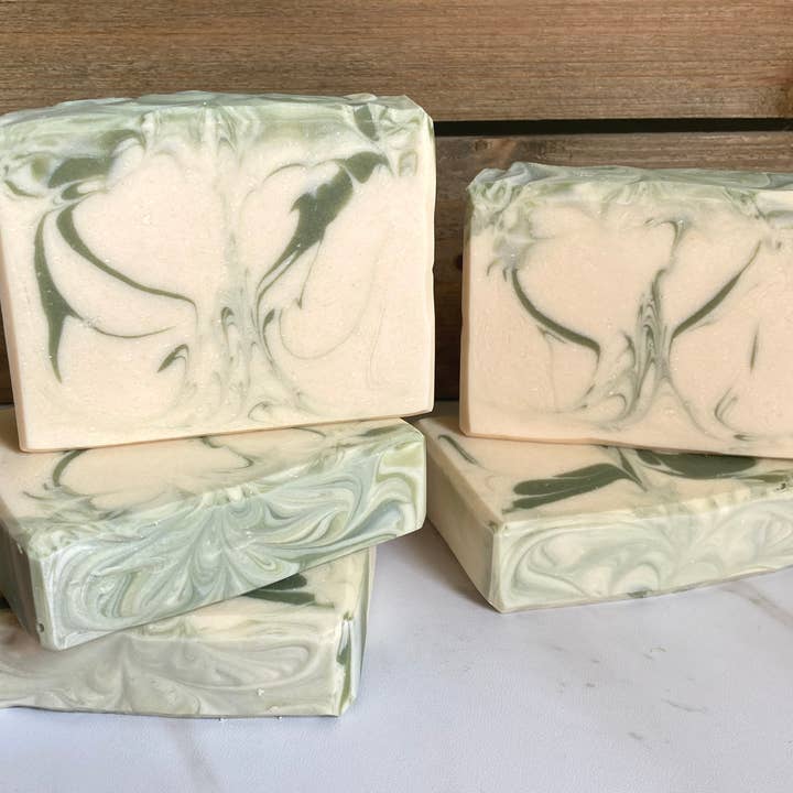 Eucalyptus Mint - Goat Milk Soap Bar for wholesale by Western Sage Soaps