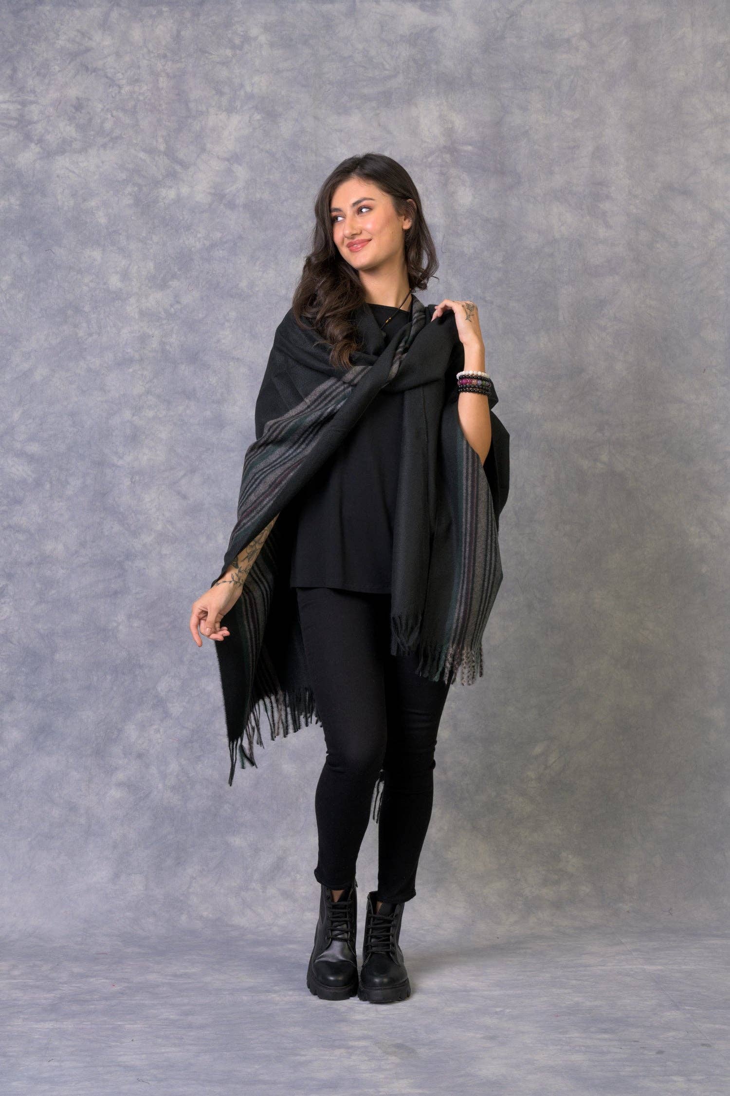 Assorted Rhea Opulent Poncho for wholesale on Faire10