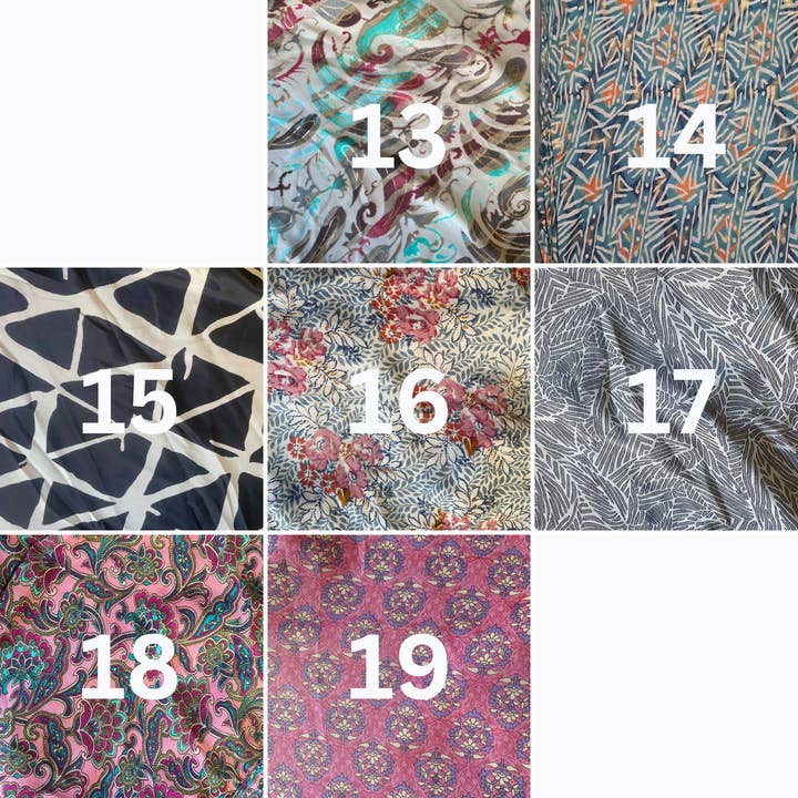Seeds - Wholesale Blouse - Women's - Silk Flutter Sleeve Tie Top | 100% Silk One Size New Prints