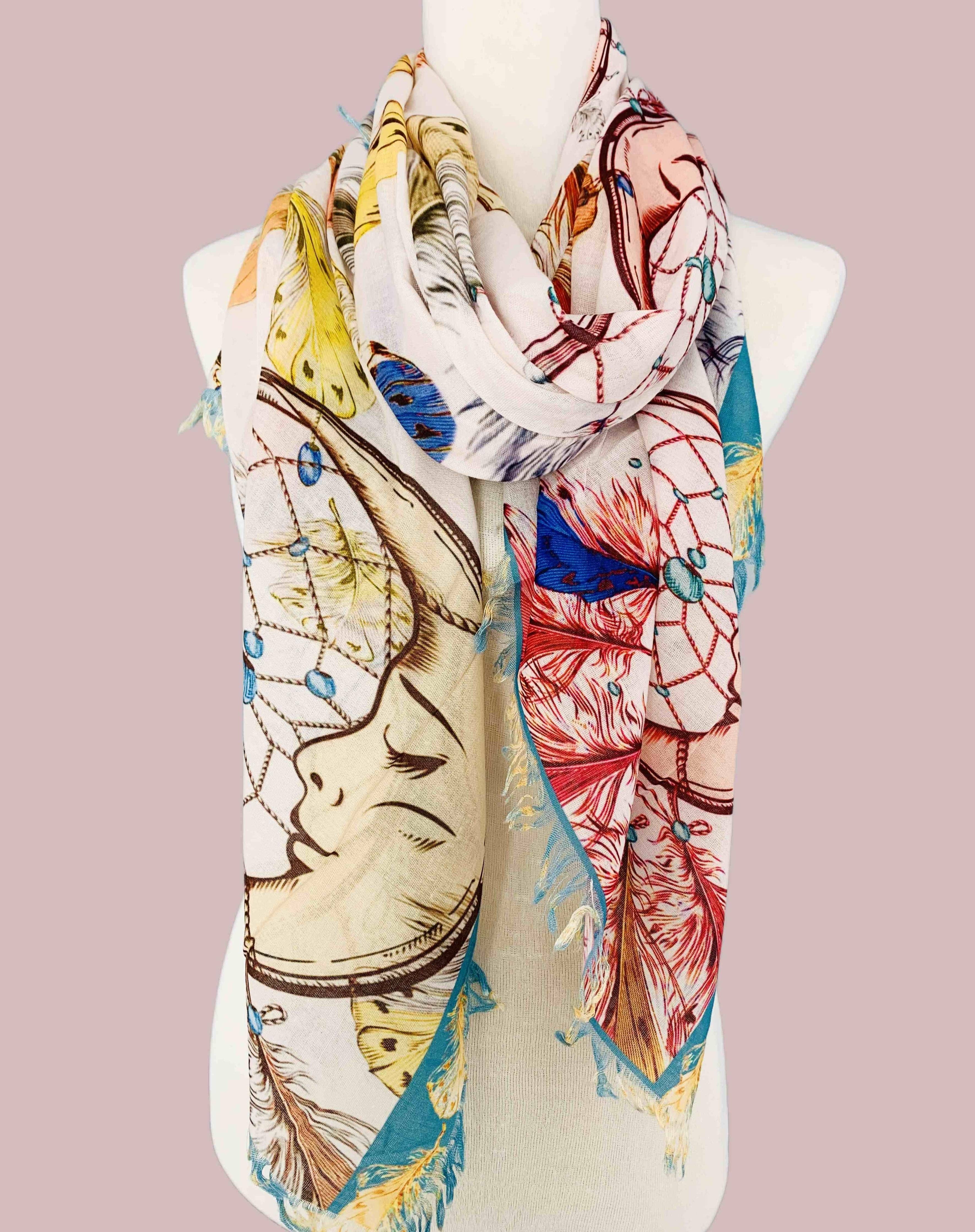 JC Sunny Fashion – wholesale Scarf – Women's – JC021070 Multi Dream Capture Scarf0