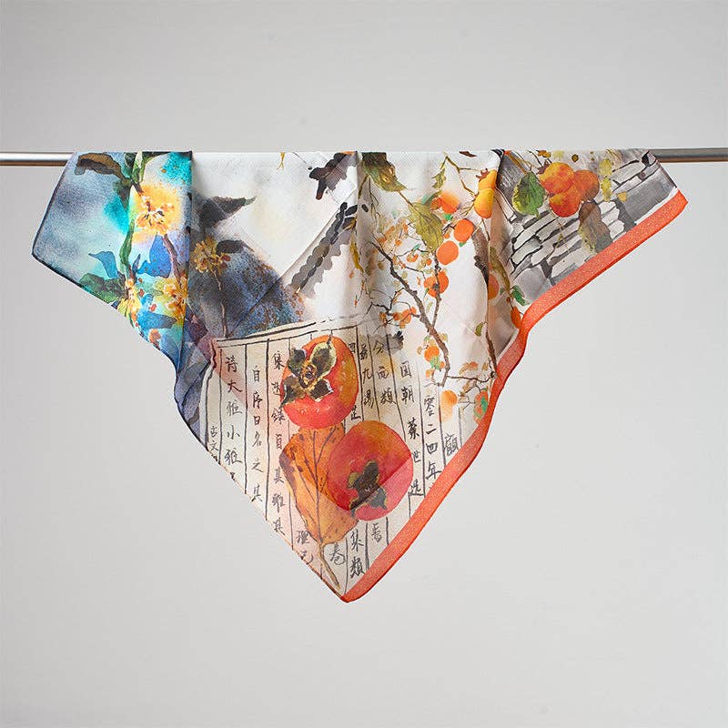 Marayn - Vendita all'ingrosso Sciarpa - Donna - Sciarpa in Misto Seta Leggera Primavera Estate Versatile5