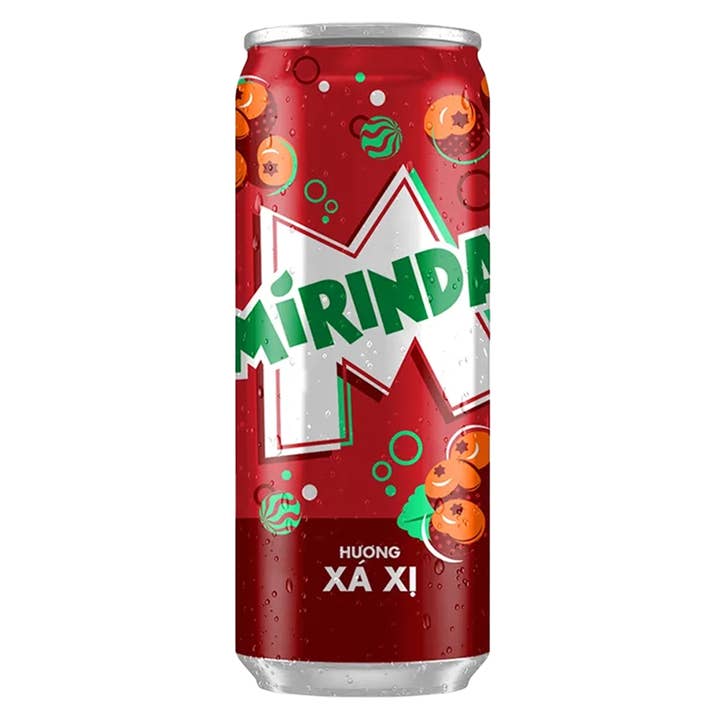 Global Bite Co - Wholesale Soda/Carbonated Drink - Mirinda Sarsi 320ml (Vietnam)