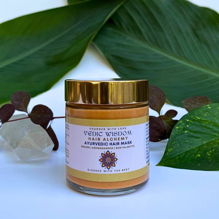 The Sacred Essence - Wholesale Scalp/Hair Treatment - VEDIC WISDOM - Ayurvedic Hair Mask - 120ML