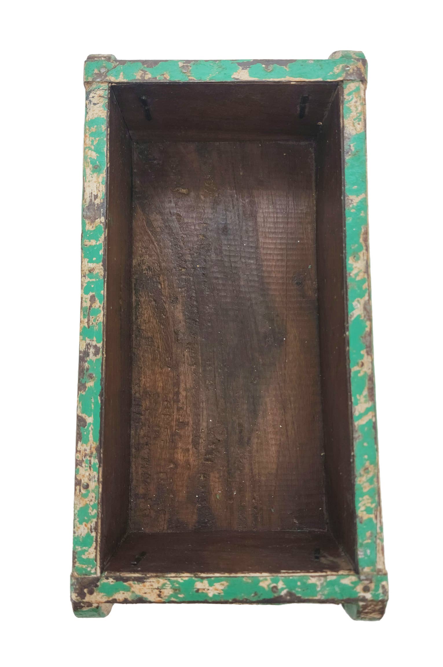 Vintage Addiction - Wholesale Planter Box - Green Vintage Brick Mould/Wooden Planter5