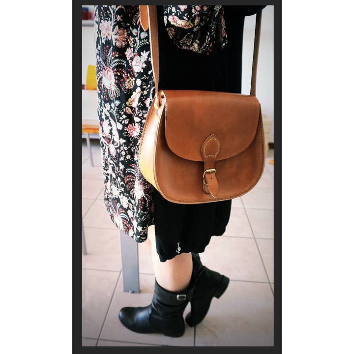 Mario Doni - Wholesale Shoulder Bag - Women's - Women's Shoulder Bag Leather Color Tolfa Stitched Leather #1319