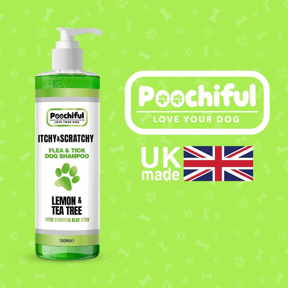 Poochiful – wholesale Pet shampoo – Dog – Poochiful Itchy & Scratchy Dog Shampoo Flea & Tick - 500ml2