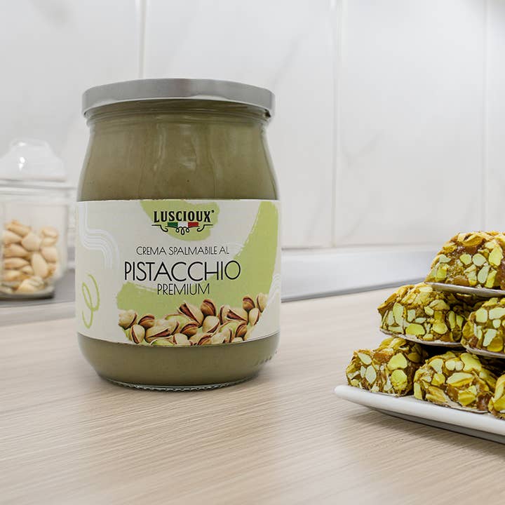 LUSCIOUX - OMNIA GROUP SRL – wholesale Nut butter – Premium Pistachio Cream_Maxi Jar4