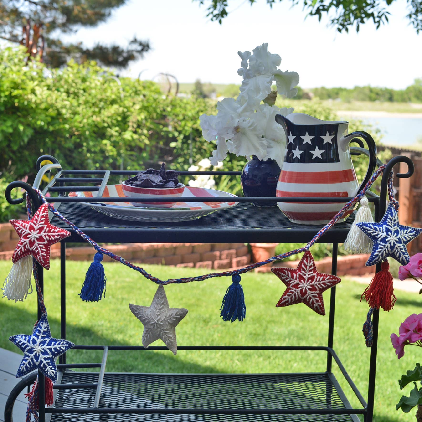 Melange Collection - Wholesale Bunting/Garland - Americana Garland1