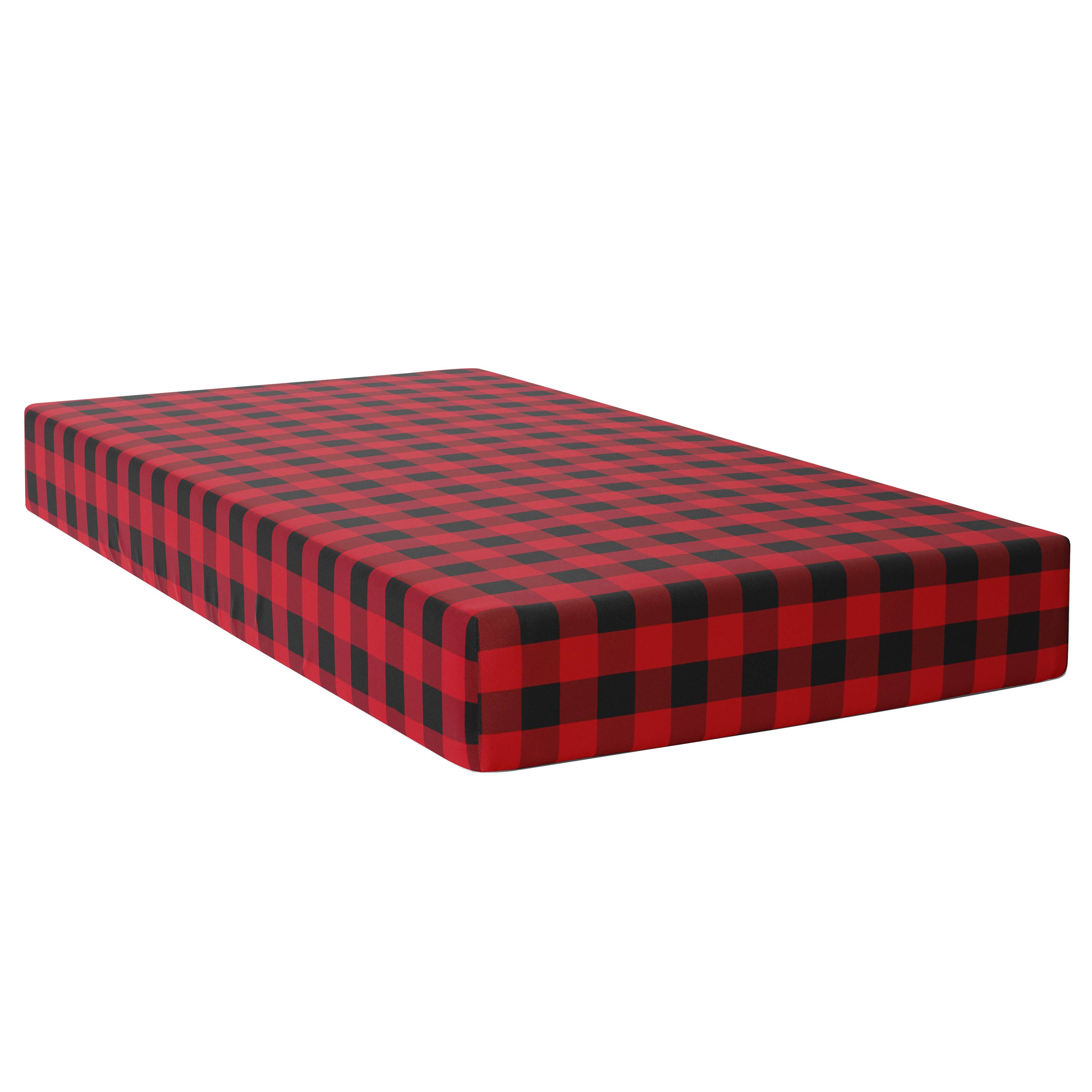 JLIKA - Wholesale Cot/Crib Sheets - Crib Sheets 100% Cotton Red Plaid2