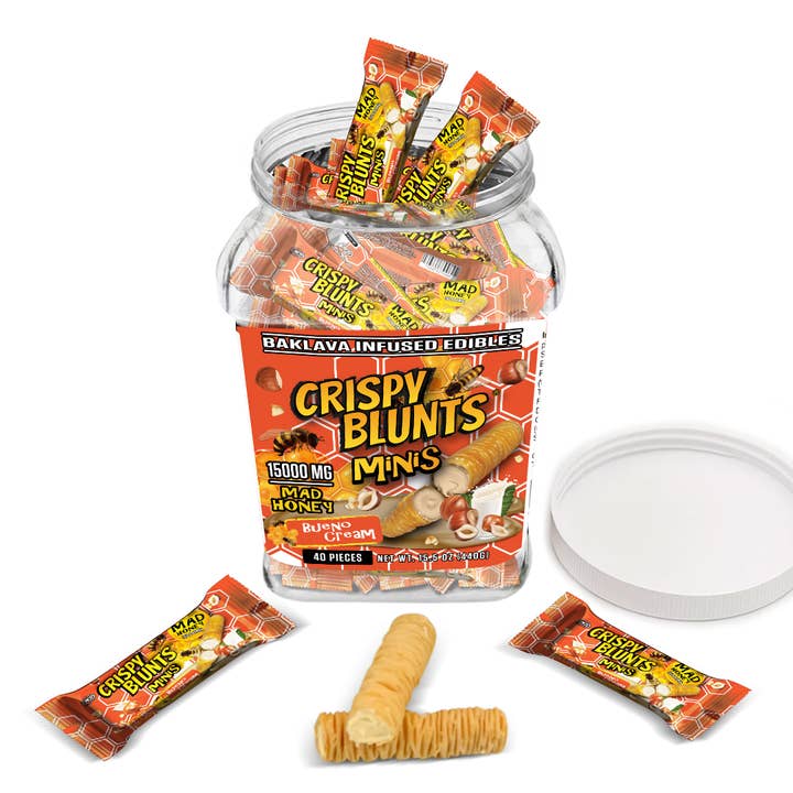 Baklava Sticks - Wholesale Chocolate - MAD HONEY minis each with Hazelnut Chocolate 9 Flavors6