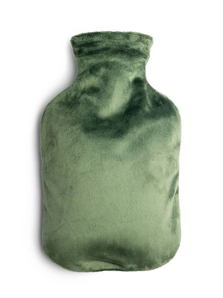 Bouillotte avec housse en peluche pour la vente par Toasty