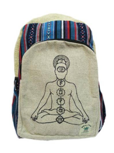Himalayan hampa ryggsäck - sju chakran för wholesale av Yakmandu